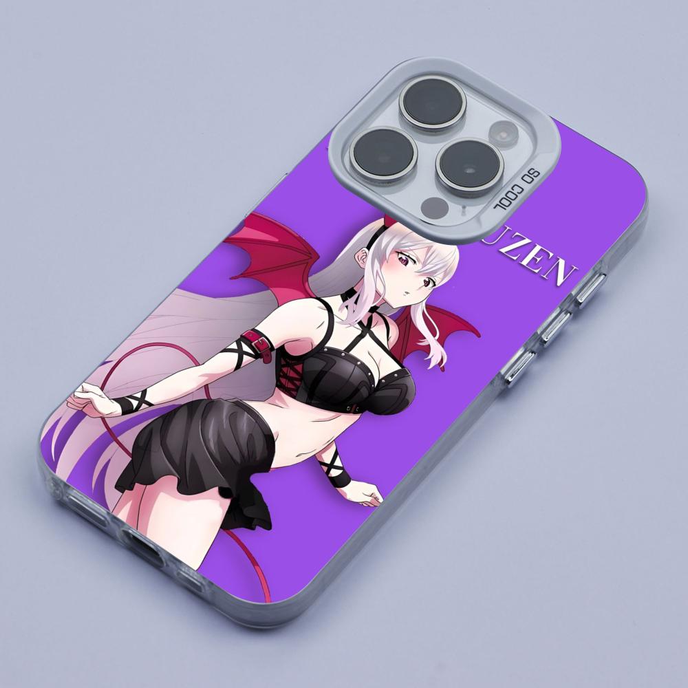 Mato seihei no slave Uzen Kyouka Telefoonhoesje voor iPhone 17 16 15 14 13 12 11 X XR XS 8 7 Air Pro Max Plus Wit Transparante Cover