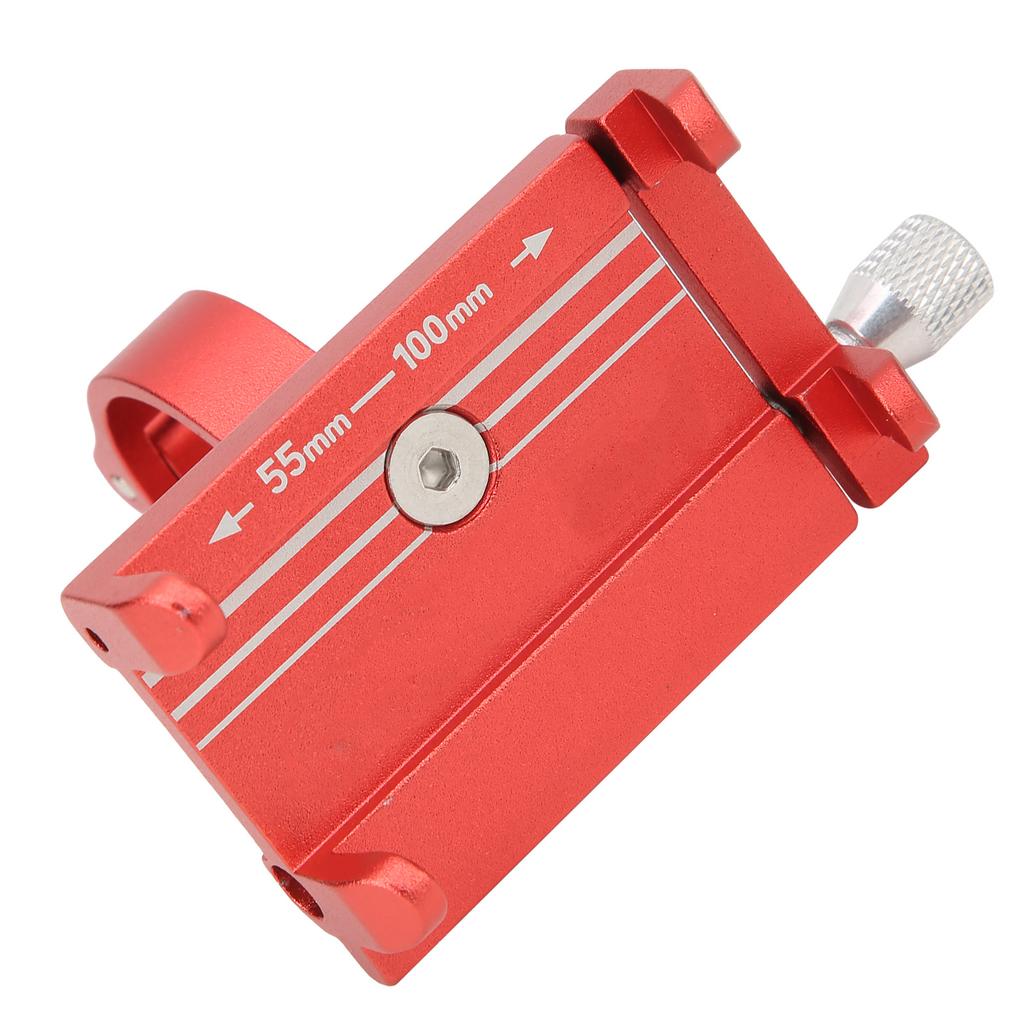 Phone Mount High Hardness Light Corrosion Resistance Firmly Install for for 31.8mm 25.4mm 22.2mm HandlebarsRed