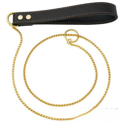 Race Grade Dog Snake Chain P Chain Collar Traction Stainless Steel Pet Integrated Traction
