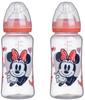 2er-Pack Flaschen - DISNEY BABY - MINNIE COLLECTOR - 360 ml - Silikon-Sauger - 3-Stufen-Durchfluss