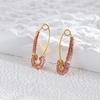 Colorful Geometric Elegant Rhinestone Earrings Perfect For Any Outfit