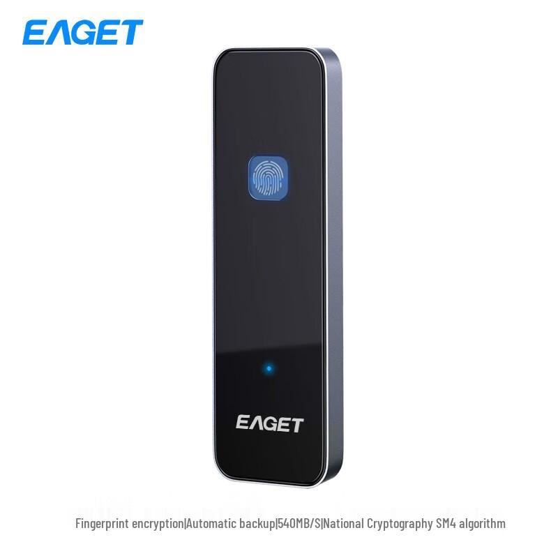 EAGET FM2 Fingerprint Encrypted Portable SSD