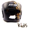 StormCloud Lynx Kids Boxing Helmet Black/Gold Junior S