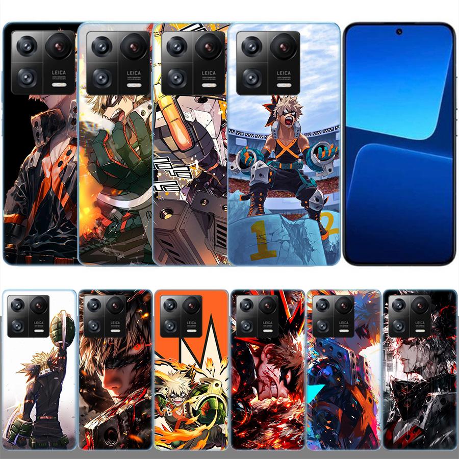My Hero Bakugou Katsuki Phone Case For Xiaomi Poco F7 Ultra X7 X6 M8 M7 M6 M4 M3 Pro X4 Mi 15 15T 14 14T 12T 12S 10T Pro 12 11 L