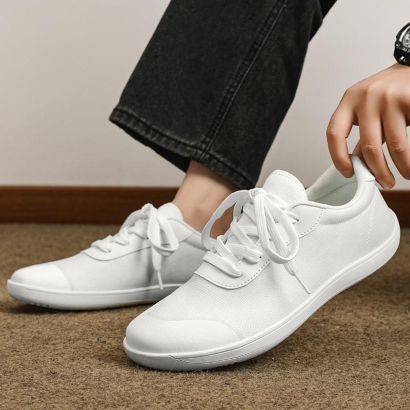 Wide Toe Box Shoes for Women Minimalist Barefoot Shoes Zero Drop Casual Breathable Athletic Wide Width Couples Men's Sneakers
