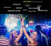 8-color mixed 50/100PCS luminous stick flashing wand-fluorescent lamp for outdoor concert night market