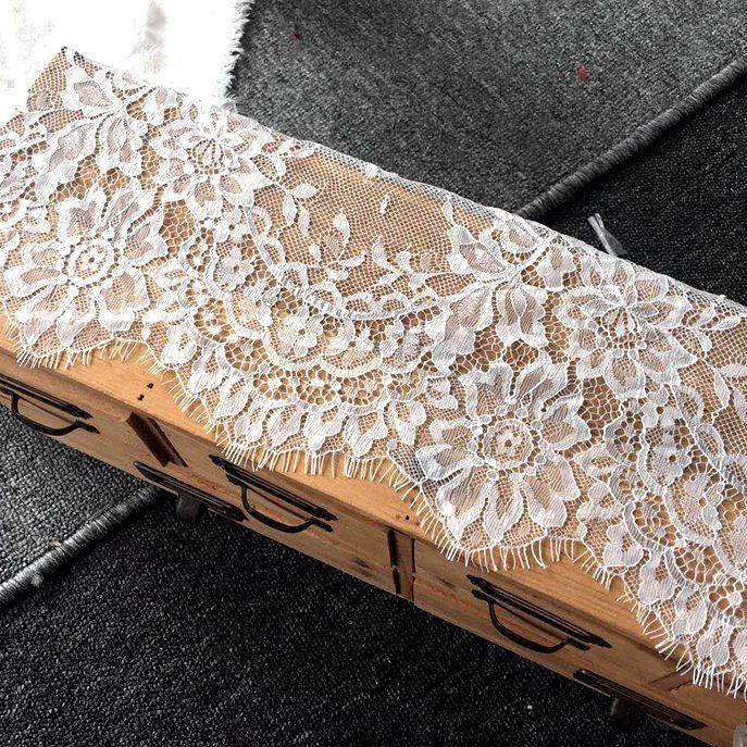 3 Meters Eyelash Lace, Frayed Lace Eyelashes Lace Trim Accessories Fabric DIY Skirt Stitching Underwear Sewing Decorative Fabric