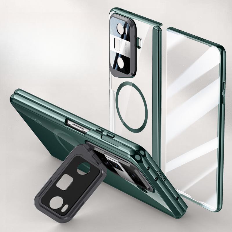 Suitable for HONOR Magic Vs3 Phone Case, Film, Foldable Screen, Magnetic Stand, All-inclusive Anti-drop, Business Men