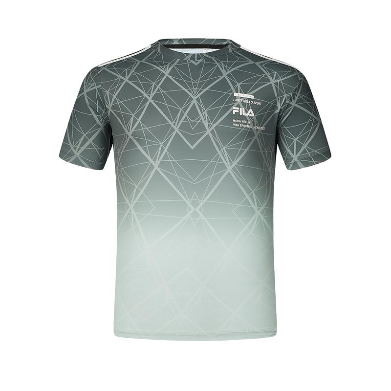 

New FILA Fitness Series T Shirt Men s All Over Print A11M421122FZA 185/104A/XXL