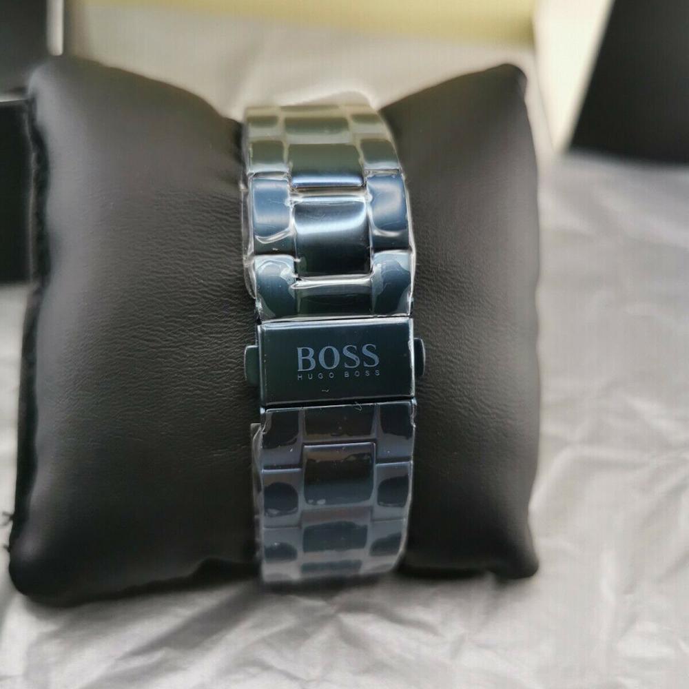 Hugo Boss 1513758 Heren Quartz Horloges Blauwe Wijzerplaat 43MM + Doos