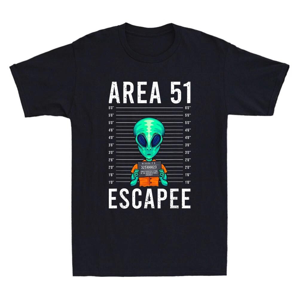 

Funny Alien Art, Alien Lover, Area 51 Escapee, Alien Unisex T-Shirt S