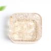 Resin Geometric Dismagnetization Bowl With Natural Crystal Fill For Modern Living Room Decor
