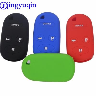 Jingyuqin Neue 4-Tasten Silikon Auto Schlüsselhülle Für Honda Auto Schlüsselhülle Für Auto Kostenloser Versand