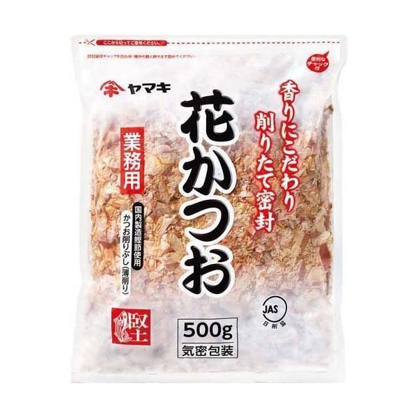 Japan YAMAKI Industrial-Use Hana Katsuo (Dried Bonito Flakes) Using Domestic Dried Bonito 500g