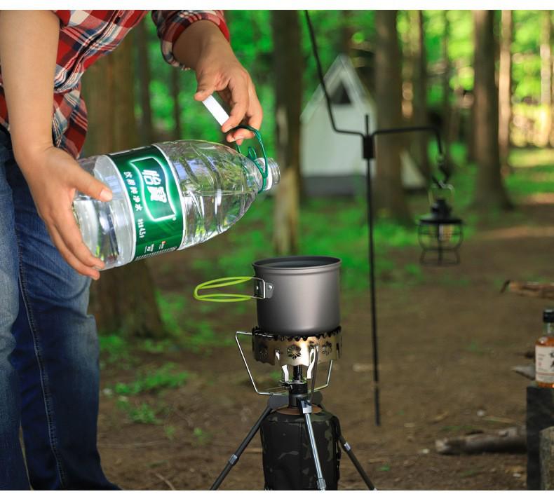 DS-201 Outdoor Multi-Purpose Cookware Set for 2-3 People: Perfect for Camping, BBQs, and Picnics