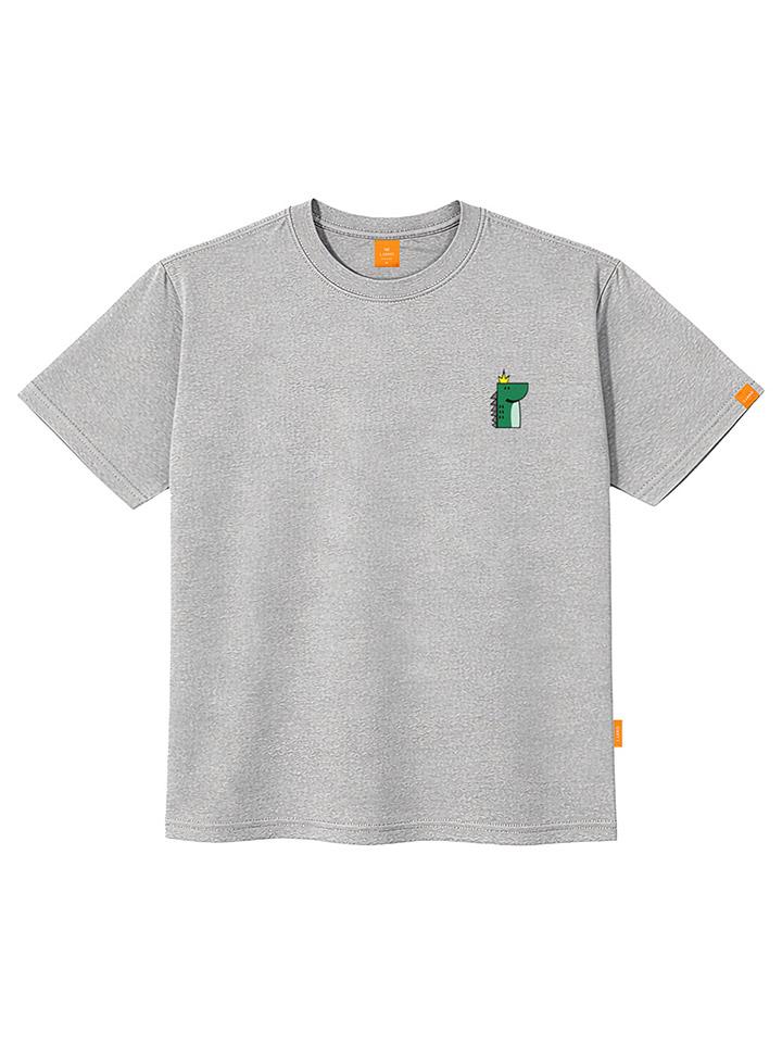 Ellamo Dinosaur Short Sleeve T-Shirt Unisex Plus Size S~4Xl