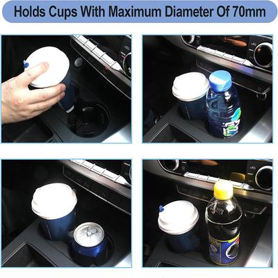 1/2PCS Car Beverage Holder Adhesive Cup Storage Rack Car Cup Bottle Holder Multifunction Drink Rack Auto Accessories Black NEW