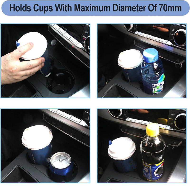 Universal Car Water Bottle Holder Cup Bottle Holder Multifunction Storage Adhesive Rack Drink Rack Interior Car Accessories