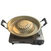 Korean BBQ Yellow Aluminum Grill & Hot Pot Pan