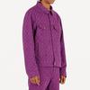 Louis Vuitton Denim Jacket Men's Purple 1A5P3