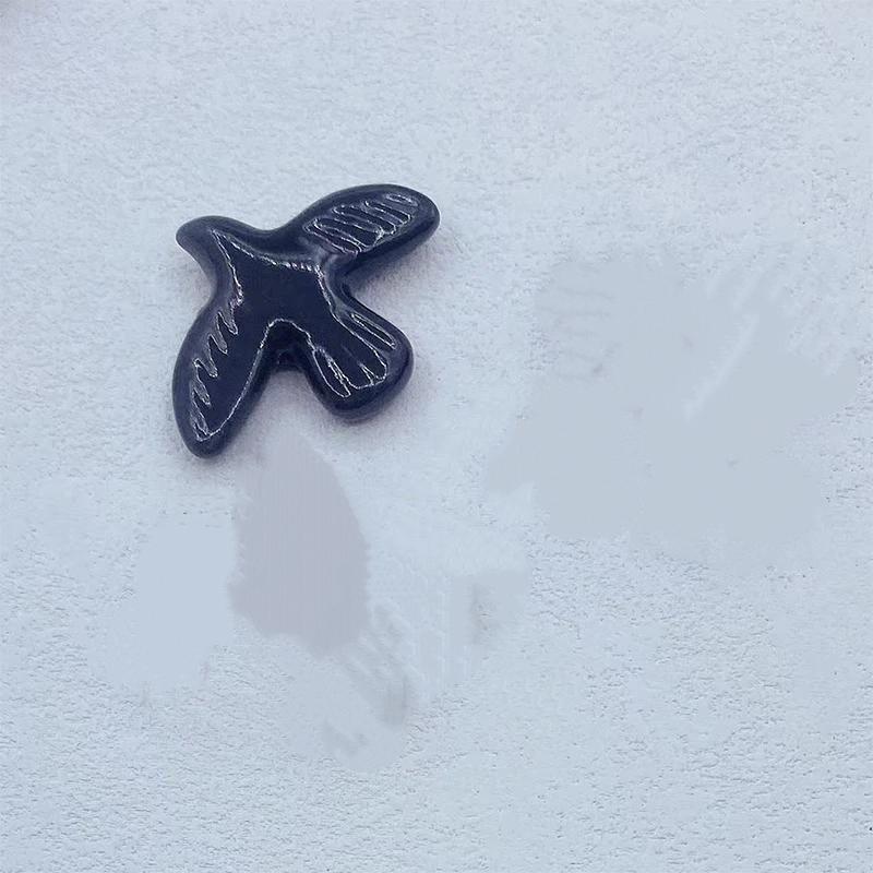 Peace Dove Ceramic Bird-Shaped Beads Diy Necklace Earrings Jewelry Accessories Pendants Loose Beads For Crafting