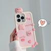 For iPhone 16 Pro Max Silicone Case Cute 3D Pig Design Shockproof Phone Back Cover