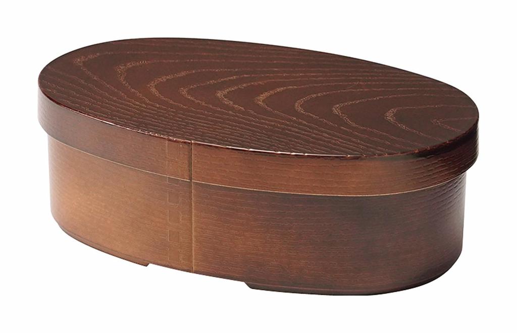 Kakusei Bento Magewappa Dishwasher and Microwave Includes Chopstick and Rubber Made in Box, Style, Oval, 500ml, Safe, Chopsticks, Case, Band, Japan,