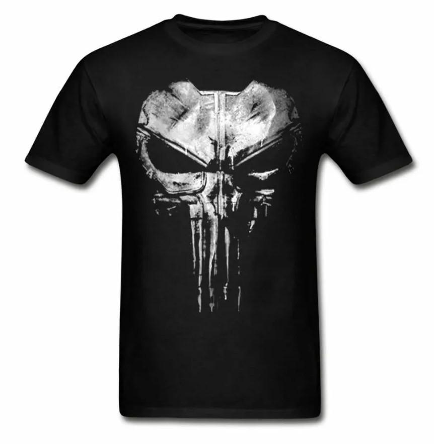 26 The Punisher Jon Bernthal Frank Castle Punisher Black T-Shirt Tee Shirt Unisex T-Shirt XXL