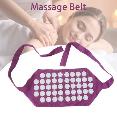 1Pc SPA Muscle Massage Waist Massager Relaxer Back Lumbar Acupressure Belt Pain Relief ToolMakeup