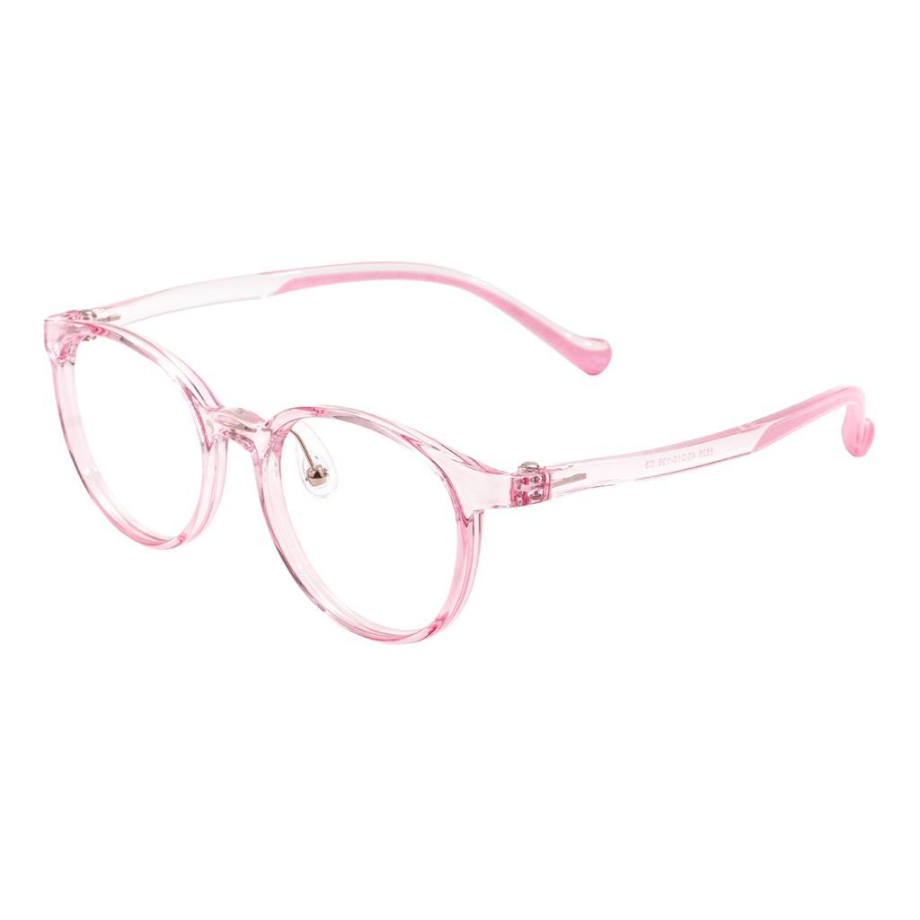 TR90 Children Round Glasses Frame Boys And Girls Plastic Transparent Lightweight Spectacle For Optical Prescription Lenses