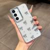 Galvanisierter Schleifen-Klar-Handyhülle Für Samsung Galaxy S25 S24 S23 Plus Ultra FE A25 A35 A55 A05 A05S A06 A16 A34 A54 A26 A36 A56