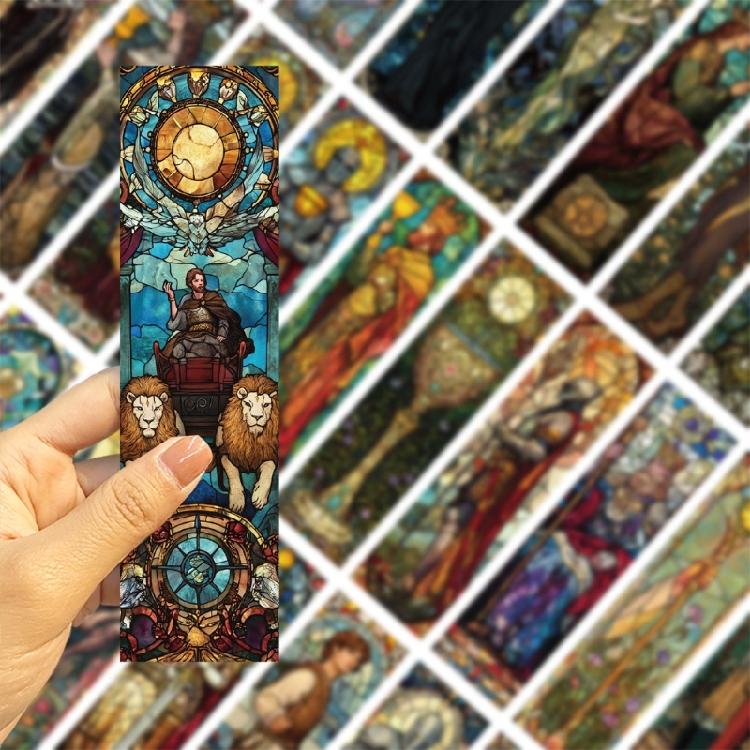 Of Tarot 30 Card Pack Themed Bookmarks Paper Book Page Divider For Book Lover Writer Reader Teacher Reading Accessories