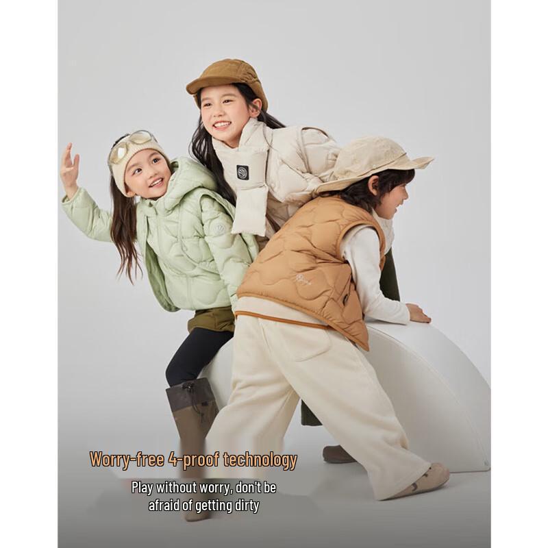 BOSIDENG Kids' 3-Proof 90% Duck Down Jacket