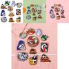 Cartoon Metal Brooches For Clothing And Bags Unique Design Geometric Style For All Genders