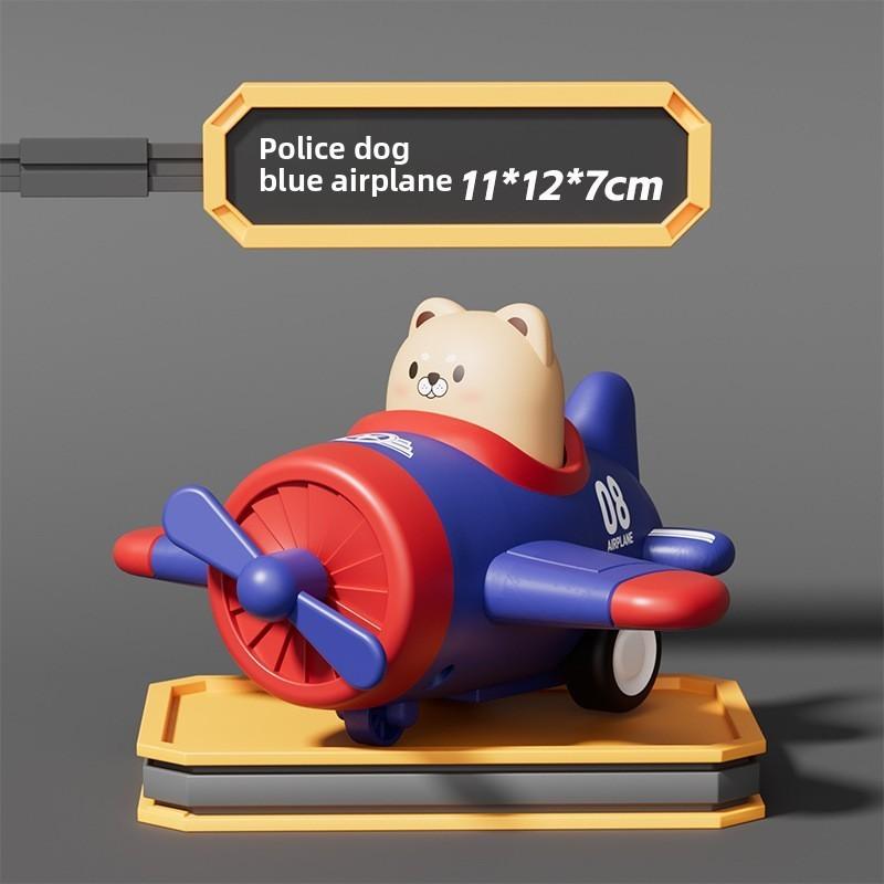 Childrens Animal Pressing Car Toy With Pullback Action For Interactive Play