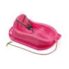 Children's Plastic Sled with Seat Belts Pink
