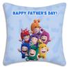 Pillow Covers Cartoon Kawaii O-Oddbodess Sofa Decorative Home Double-Sided Printing Short Plush Cute Cushion Cover