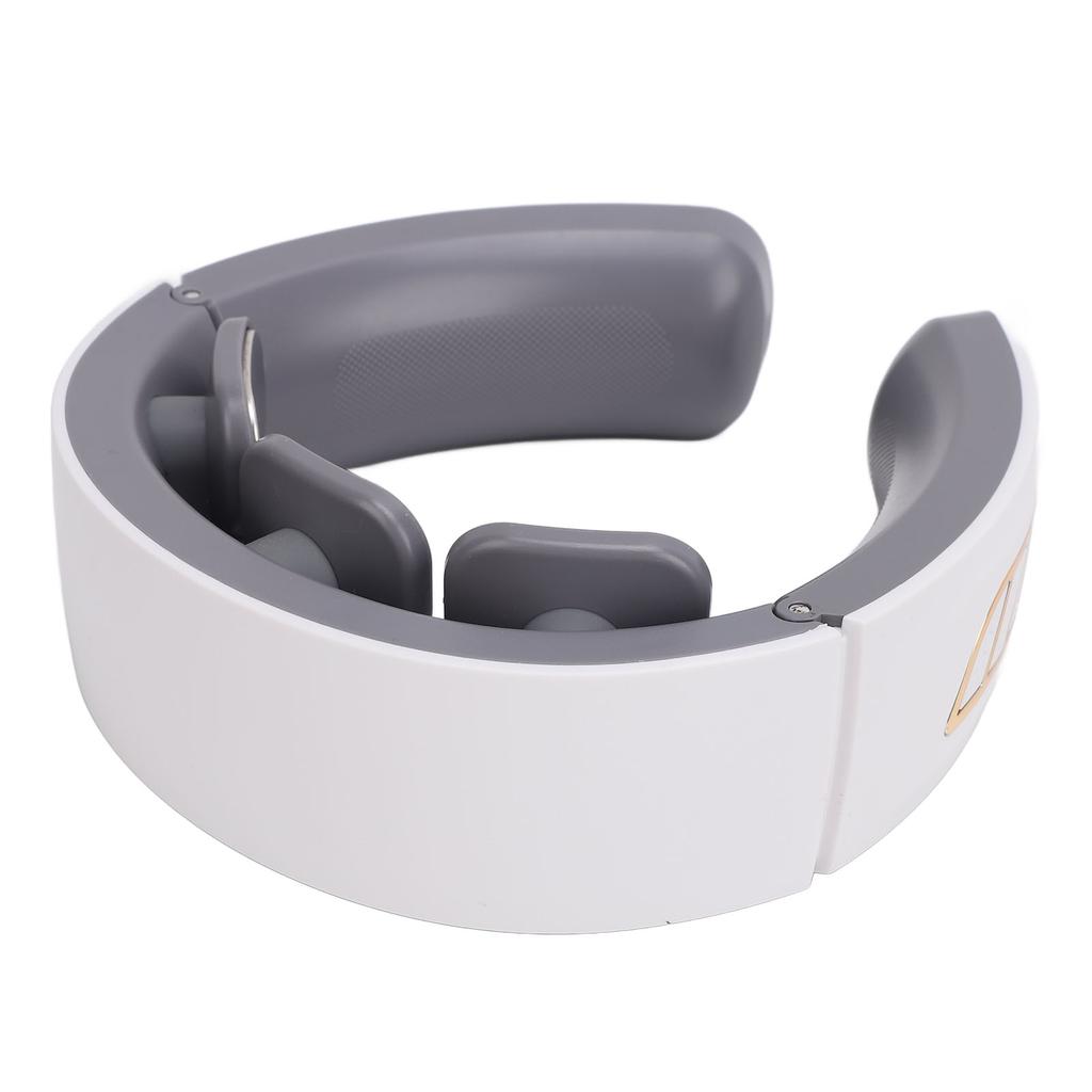 Electric Pulse Neck Massager with Heat Voice Broadcast 6 Heads 6 Modes 9 Gears TENS Unit Lymphatic Drainage Massager Neck