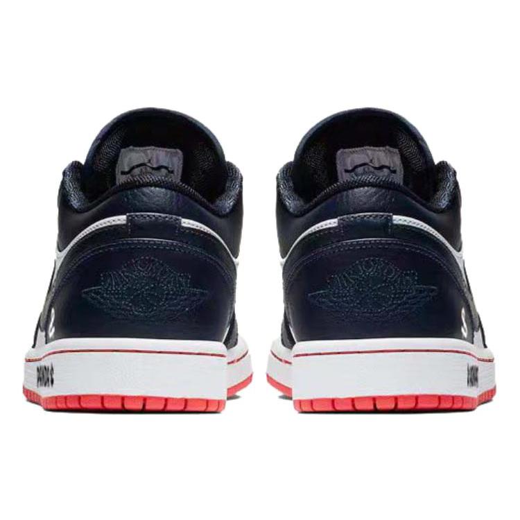 Jordan Air Jordan 1 Vintage Basketball Shoes Men's Low top Blue/White 553558-481(Team56-)