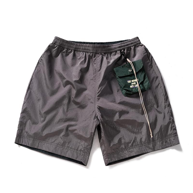 

Летние повседневные шорты мужские модные шорты с эластичной талией летняя одежда 3XL(80kg-88kg) серый