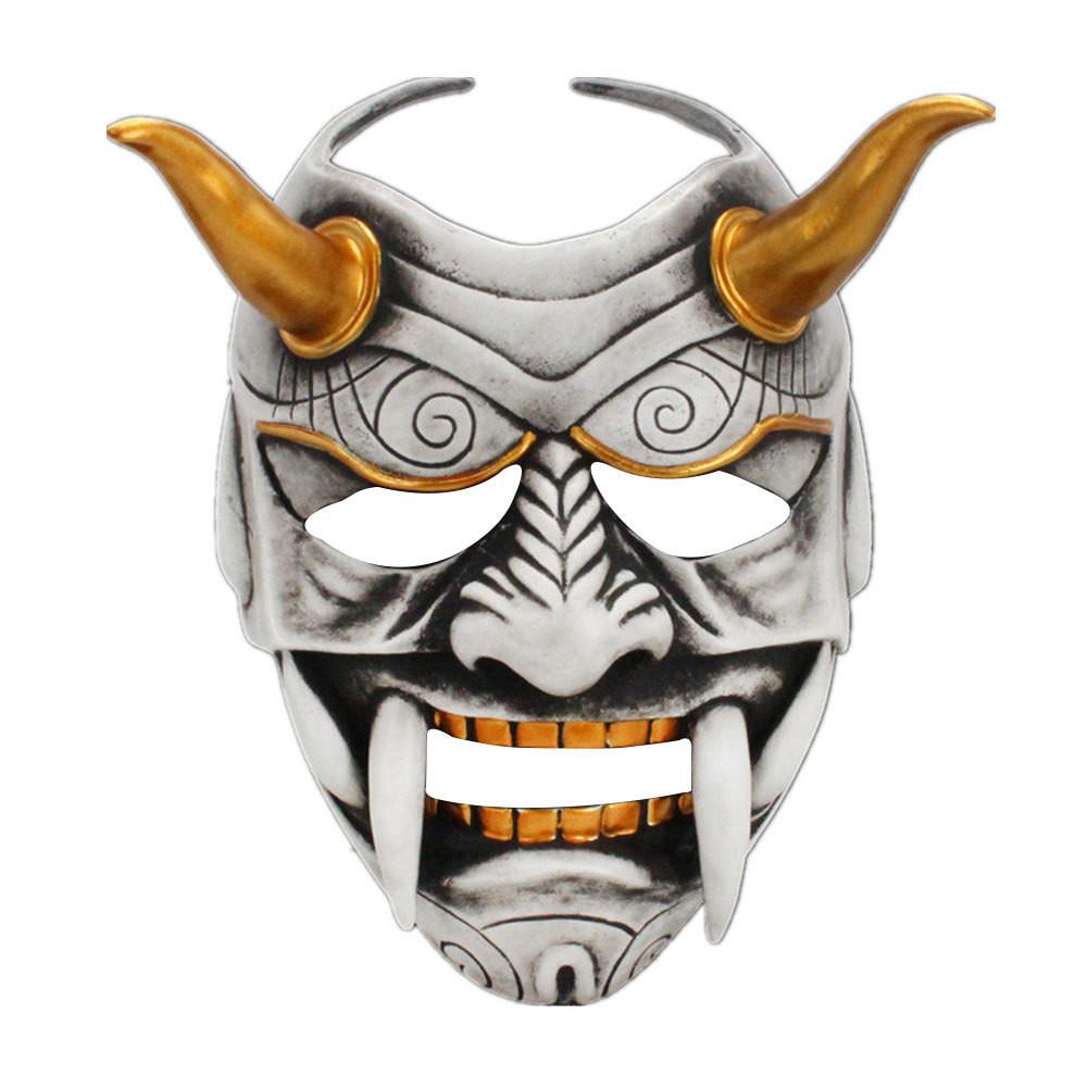Hannya Spirit Mask Halloween Collectible Sculpture For Themed Parties And Horror Events