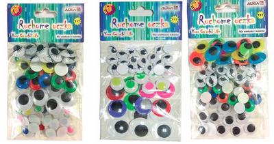 Movable Eyes 72 Pcs. COLORFUL | MT-6401