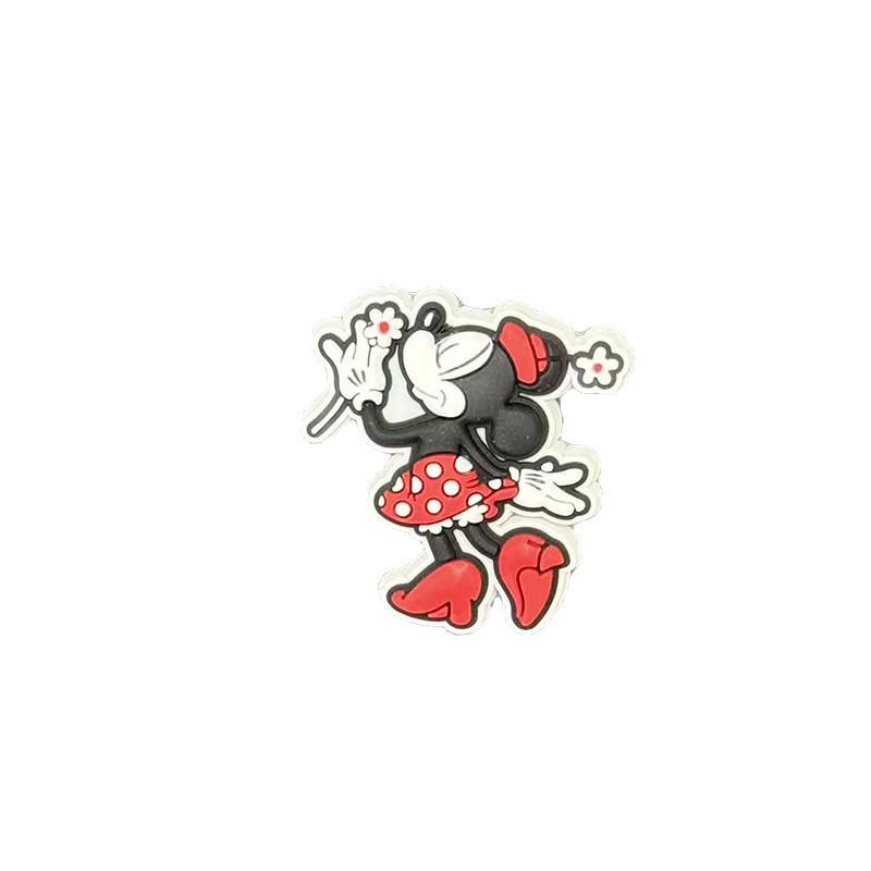Mickey Mouse PVC Shoe Charms - Flower Style Accessories