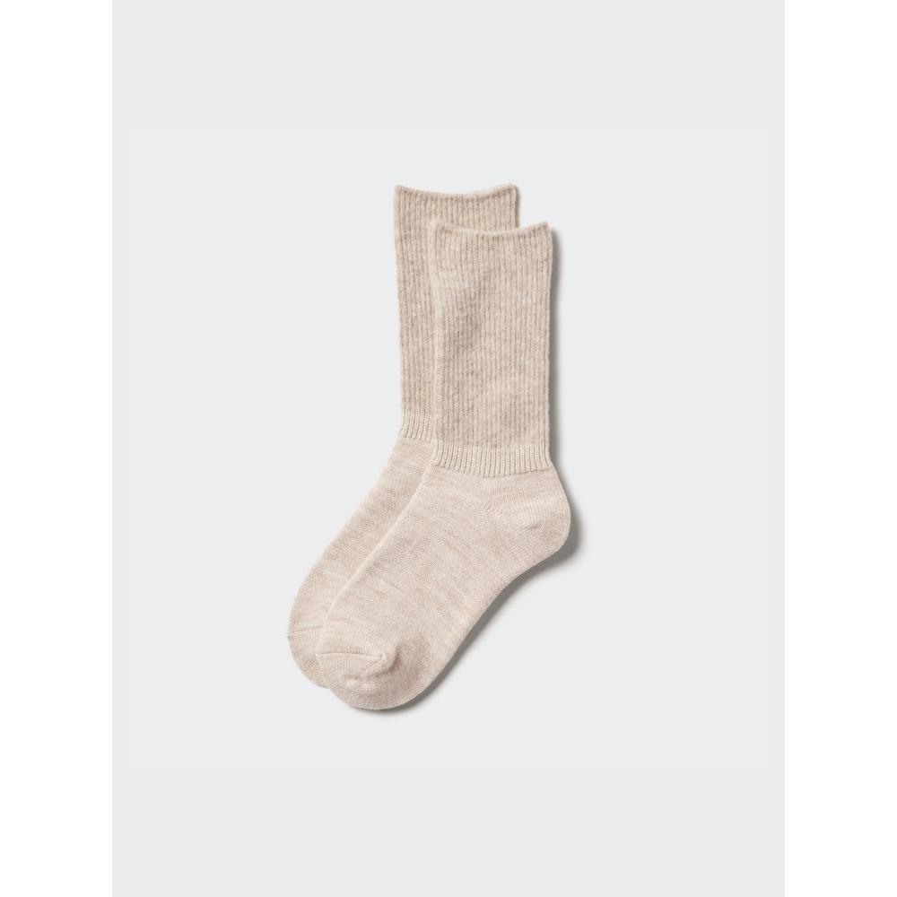 

Uniqlo Пряжа Softley от Japan Heattech Socks 73 PURPLE/2426