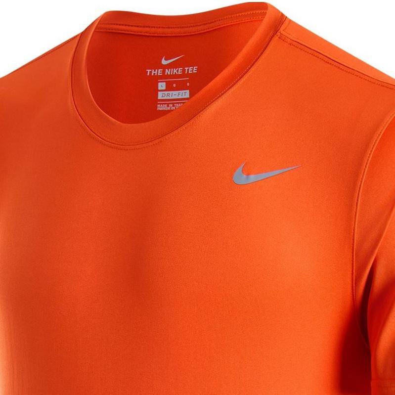 Nike T Shirt Men's University Orange/Cool Gray HF0507-888