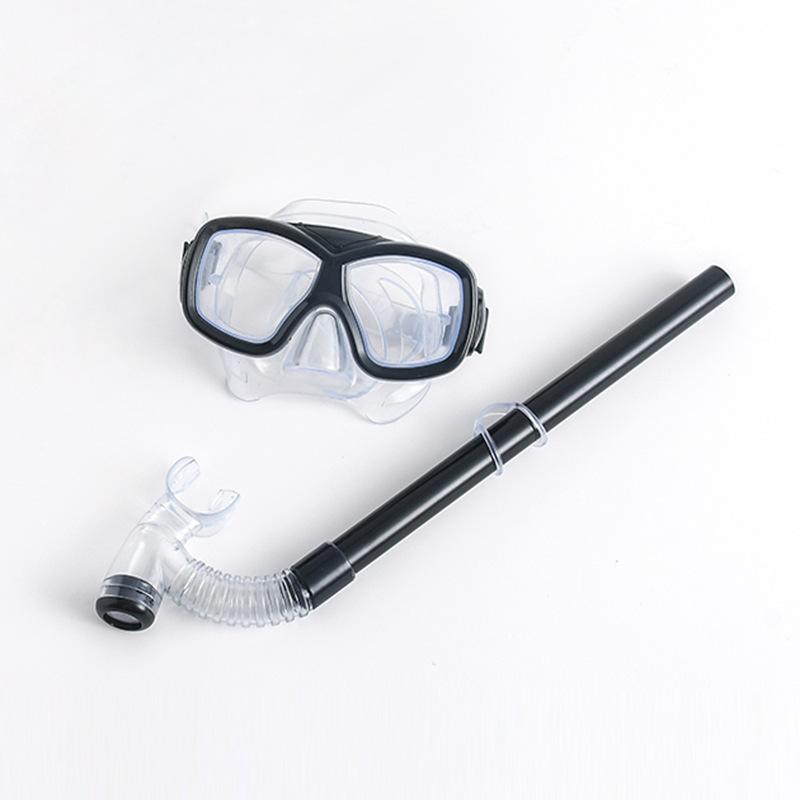 Diving Goggles, Snorkeling Sanbao Set, Swimming Mask, Snorkel, Flippers.