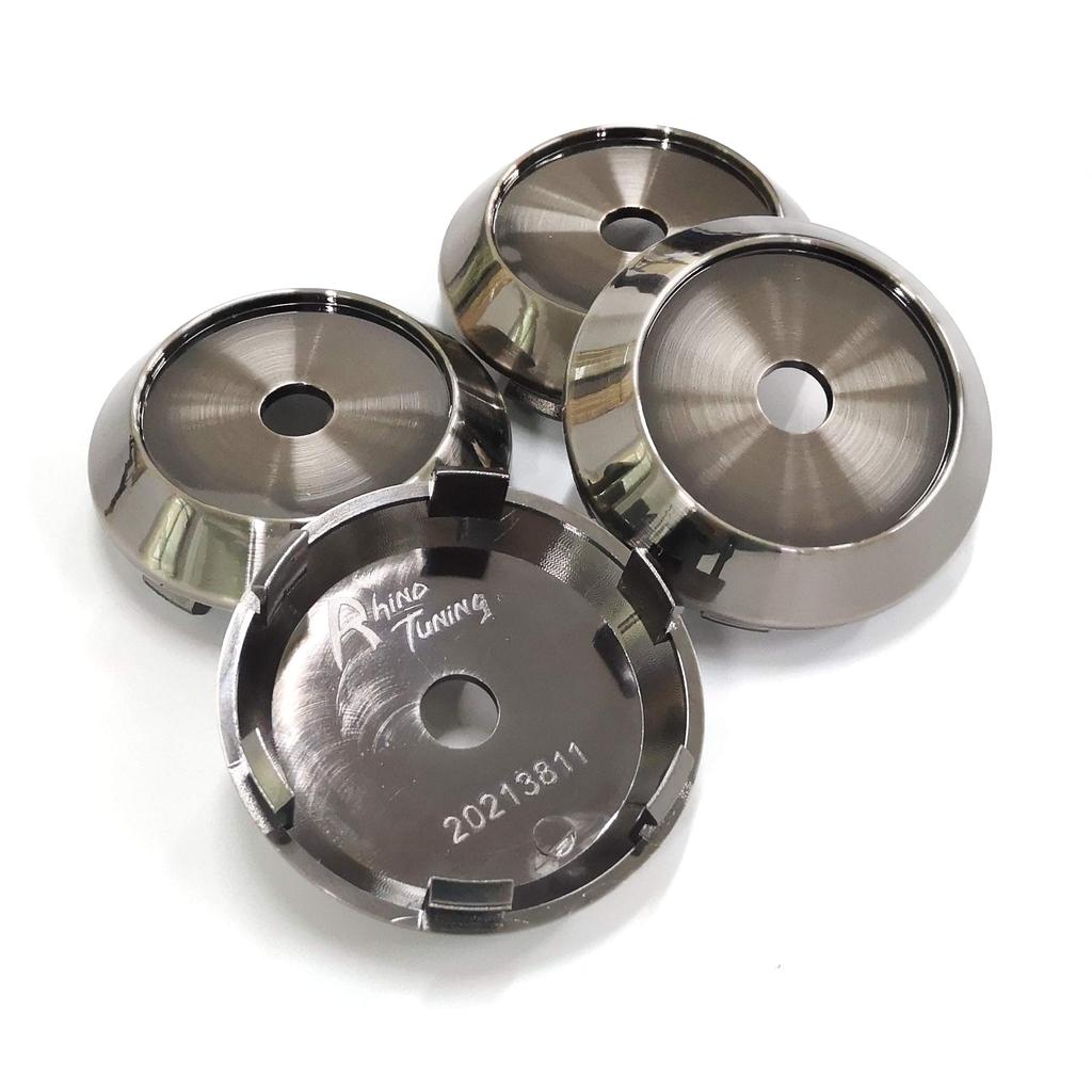 70mm Wheel Center Caps, 4 Pieces, DIY Metallic Color Wheel Covers, Center Covers