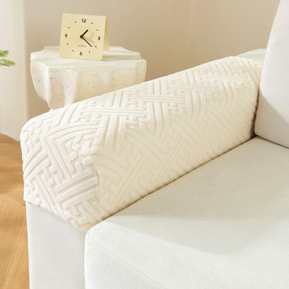 Universal Stretch Sofa Armrest Cover Anti Slip Elastic Sofa Cover Jacquard Fabric Couch Arm Protector for Home Furniture Decor