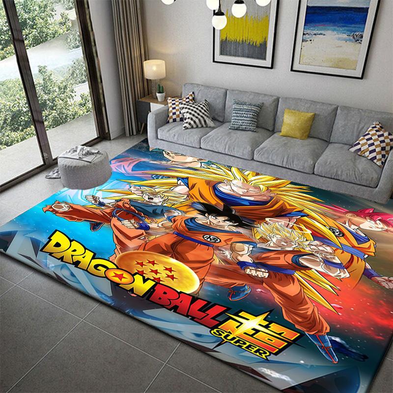 Dragon Ball Anime Art Design Area Ruganime soft washable cartoon floor carpet 60x90cm