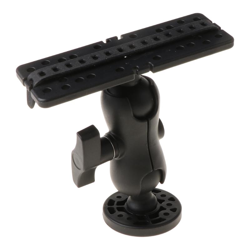 360° Swivel Universal Marine Kayak Electronic Fish Finder Mount Fishfinder GPS Plate Rotating Boat GPSMAP Supporter
